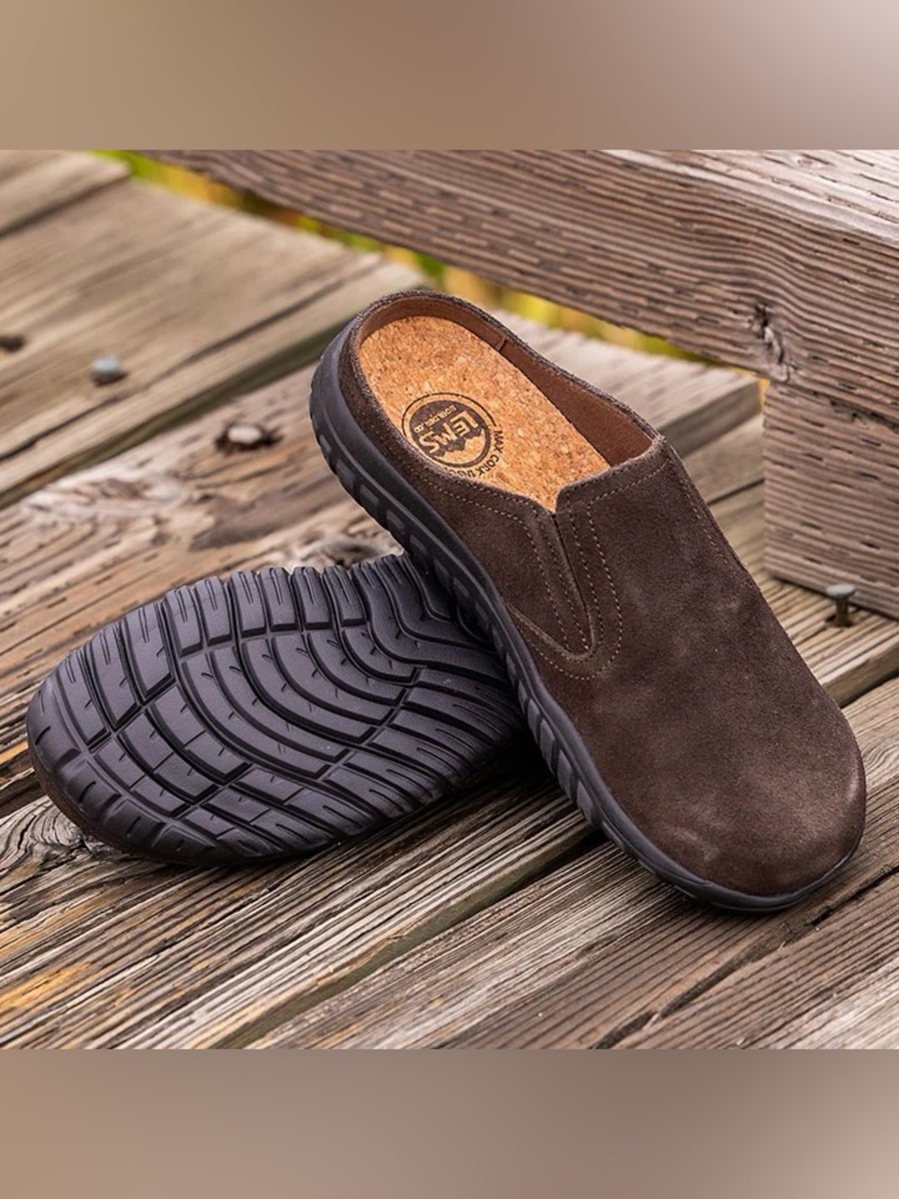 Lems Zen Clog in Chocolate, Size 7.5 Women / 6 Men